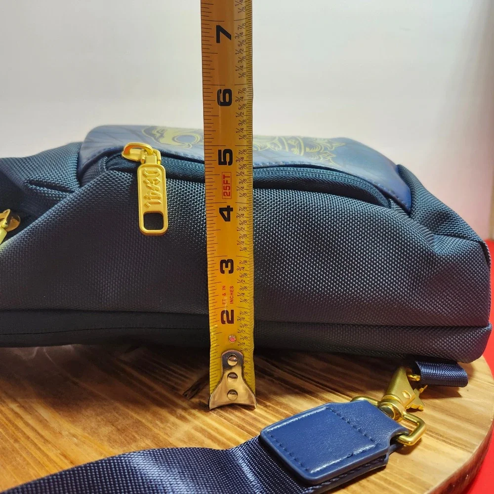 Drew Estate Undercrown Maduro Sling Bag Navy Blue Gold Crossbody Pack Mens‎